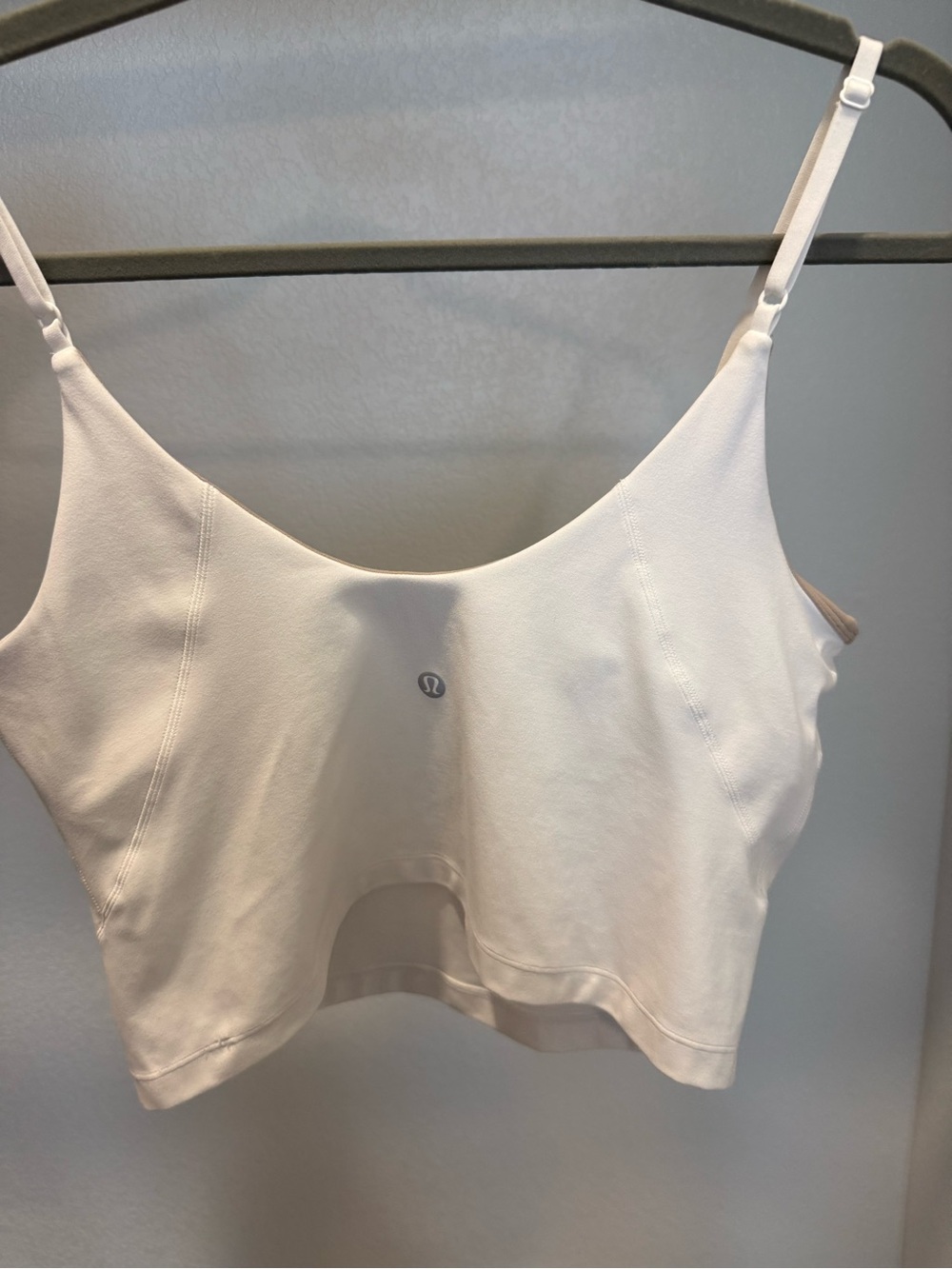 lululemon Align White Cropped Cami Tank - Picture 4 of 4